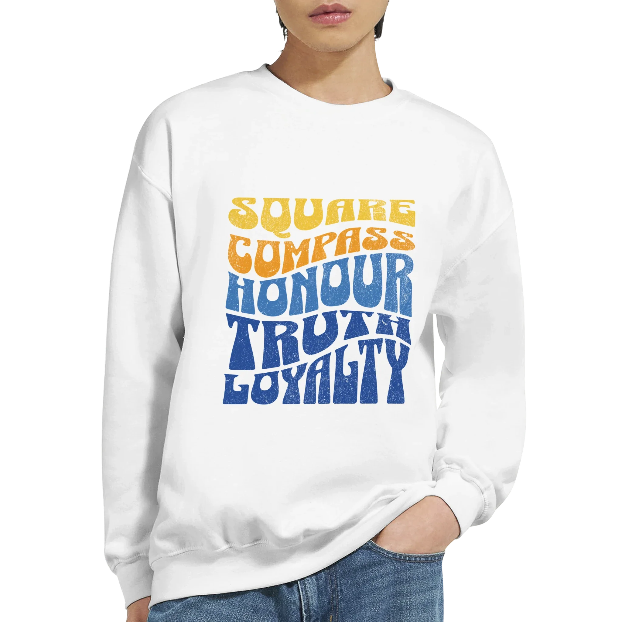 SQUARE & COMPASS HONOUR SWEATSHIRT - Riverside Regalia