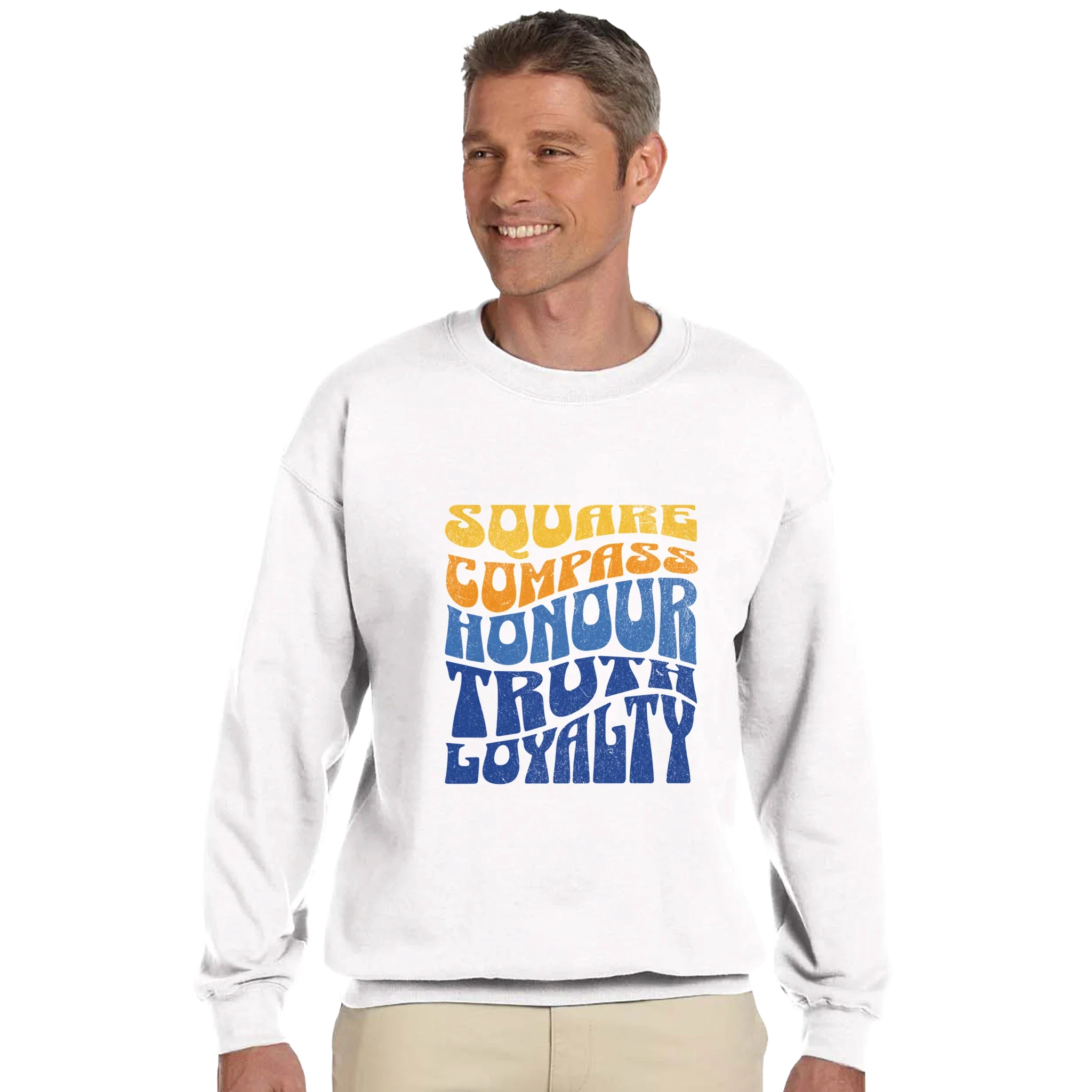 SQUARE & COMPASS HONOUR SWEATSHIRT - Riverside Regalia