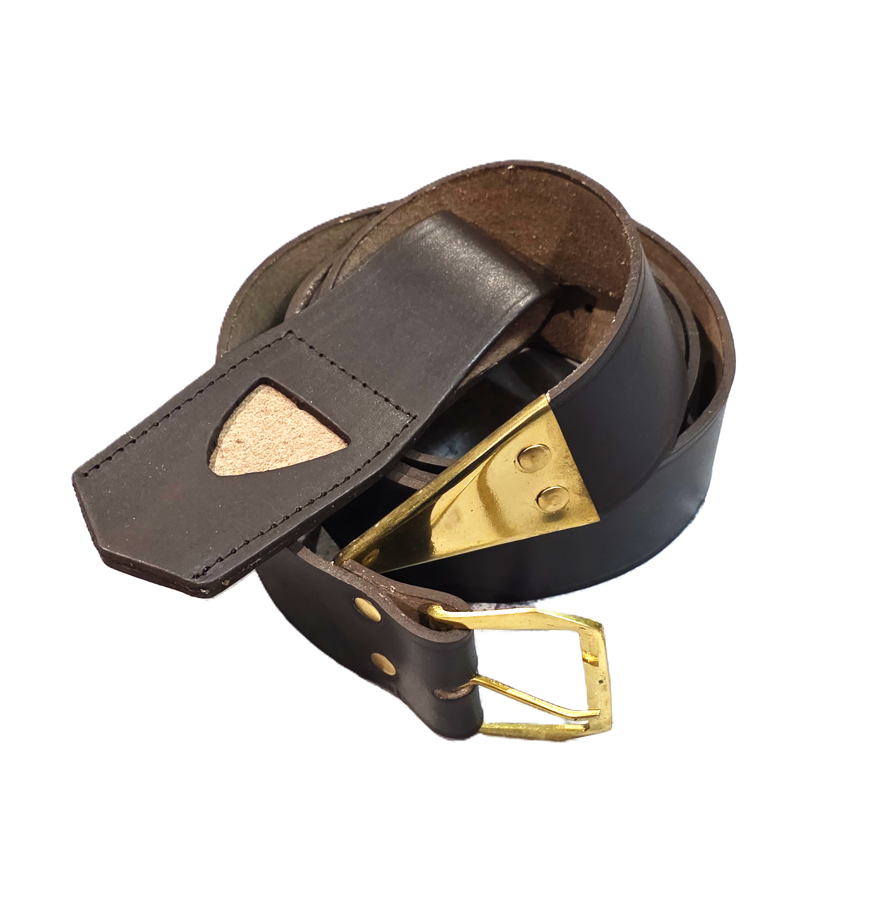 KNIGHTS LEATHER BELT & FROG