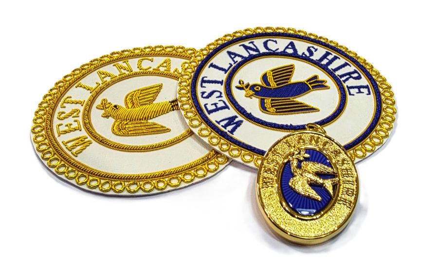 CRAFT PROVINCIAL & DISTRICT APRON BADGES & COLLAR JEWEL