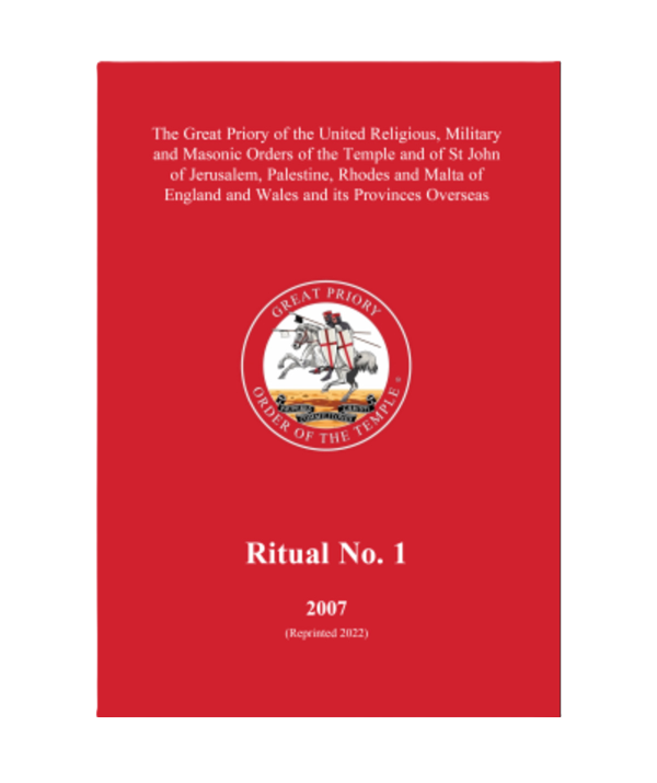 KNIGHTS TEMPLAR RITUAL No.1