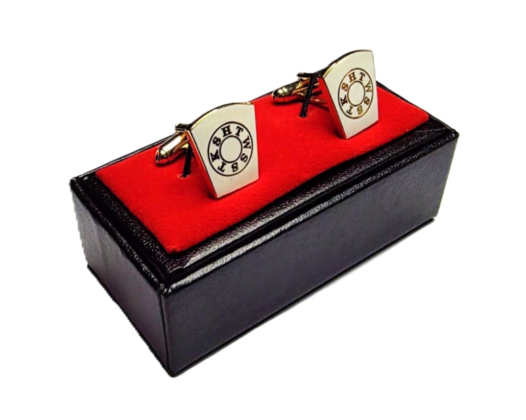 MARK KEYSTONE CUFFLINKS