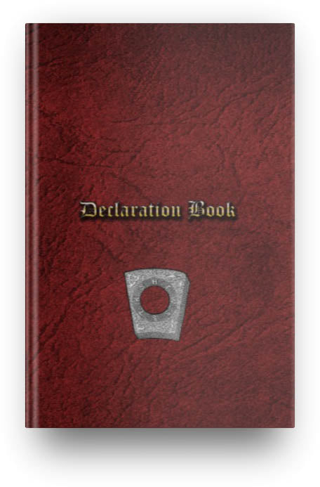 MARK MASONIC DECLARATION BOOK (A5)