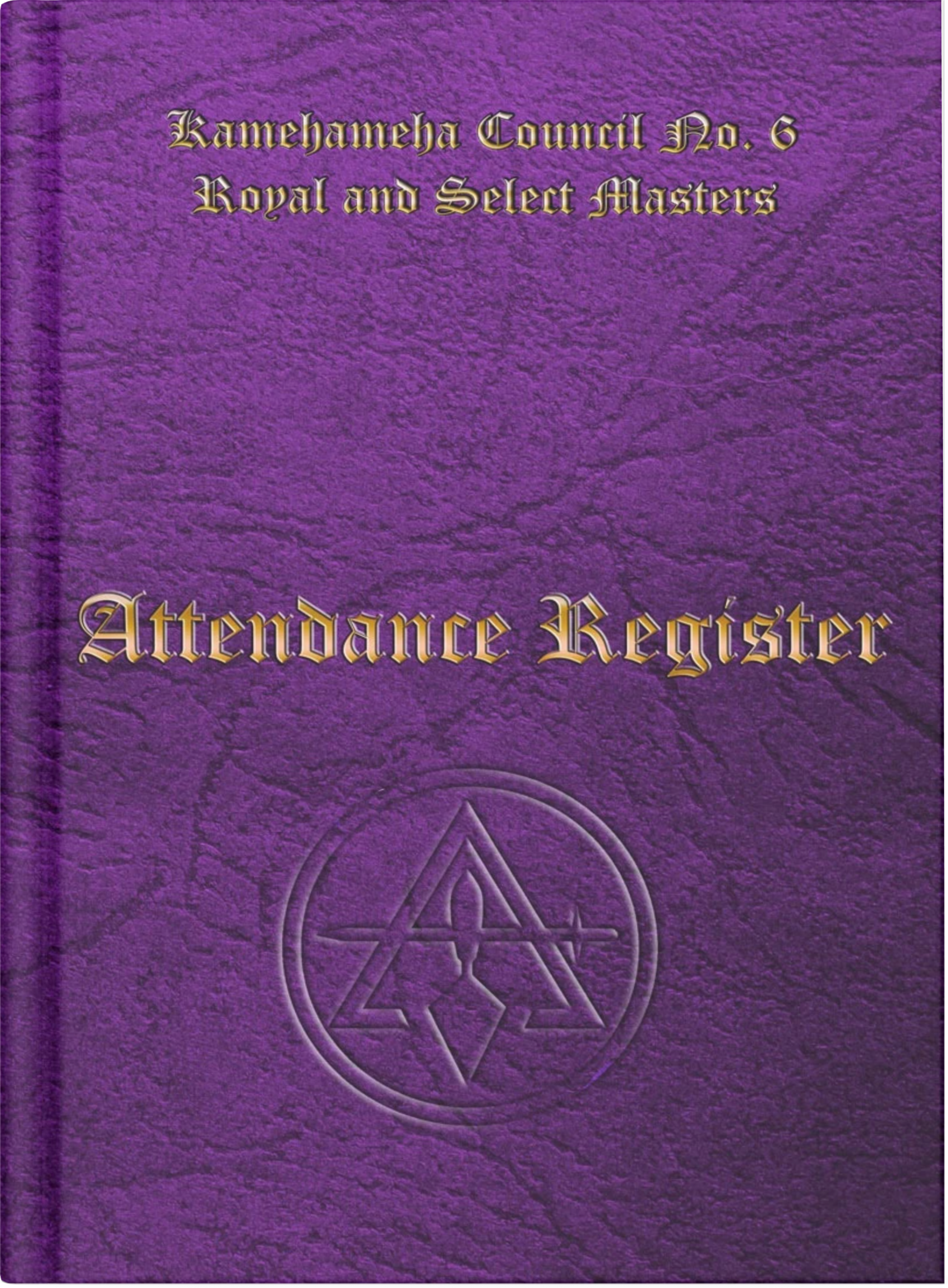 COUNCIL OF ROYAL & SELECT MASTERS (US) - YORK RITE - ATTENDANCE REGISTER