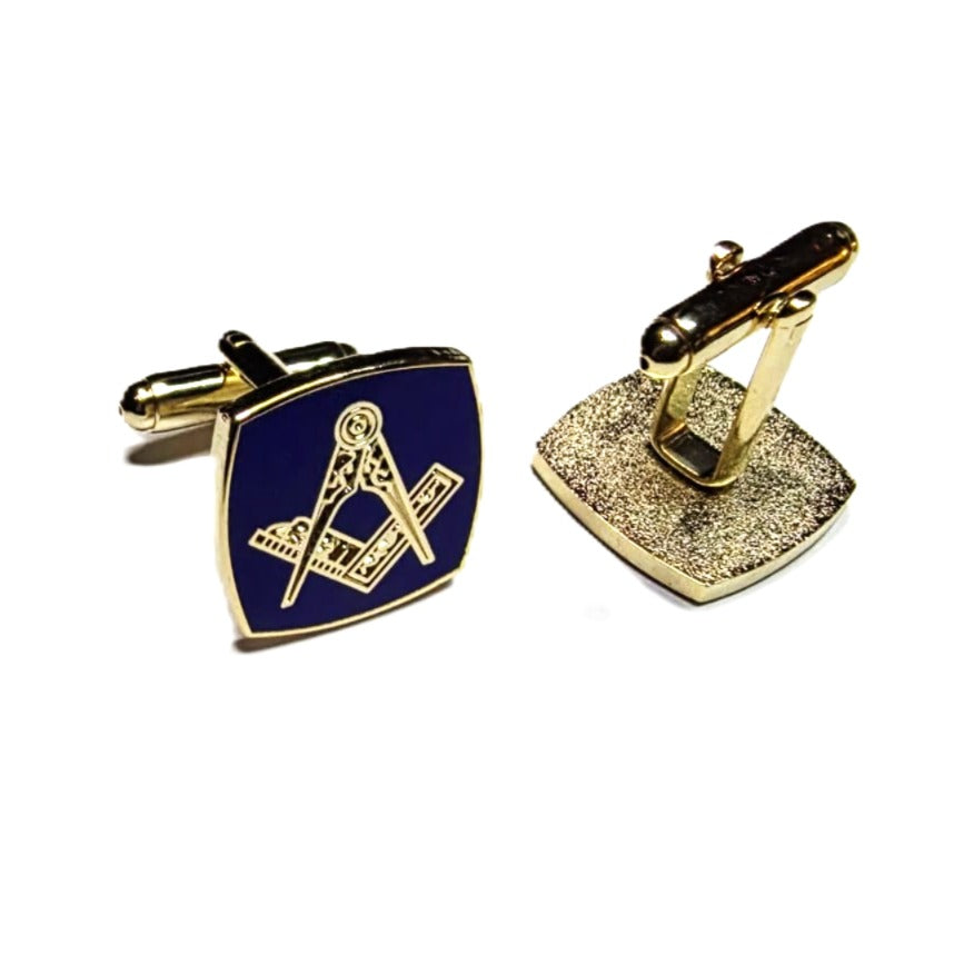 CRAFT SQUARE & COMPASSES CUFFLINKS