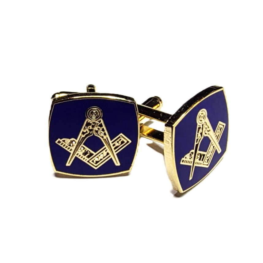 CRAFT SQUARE & COMPASSES CUFFLINKS