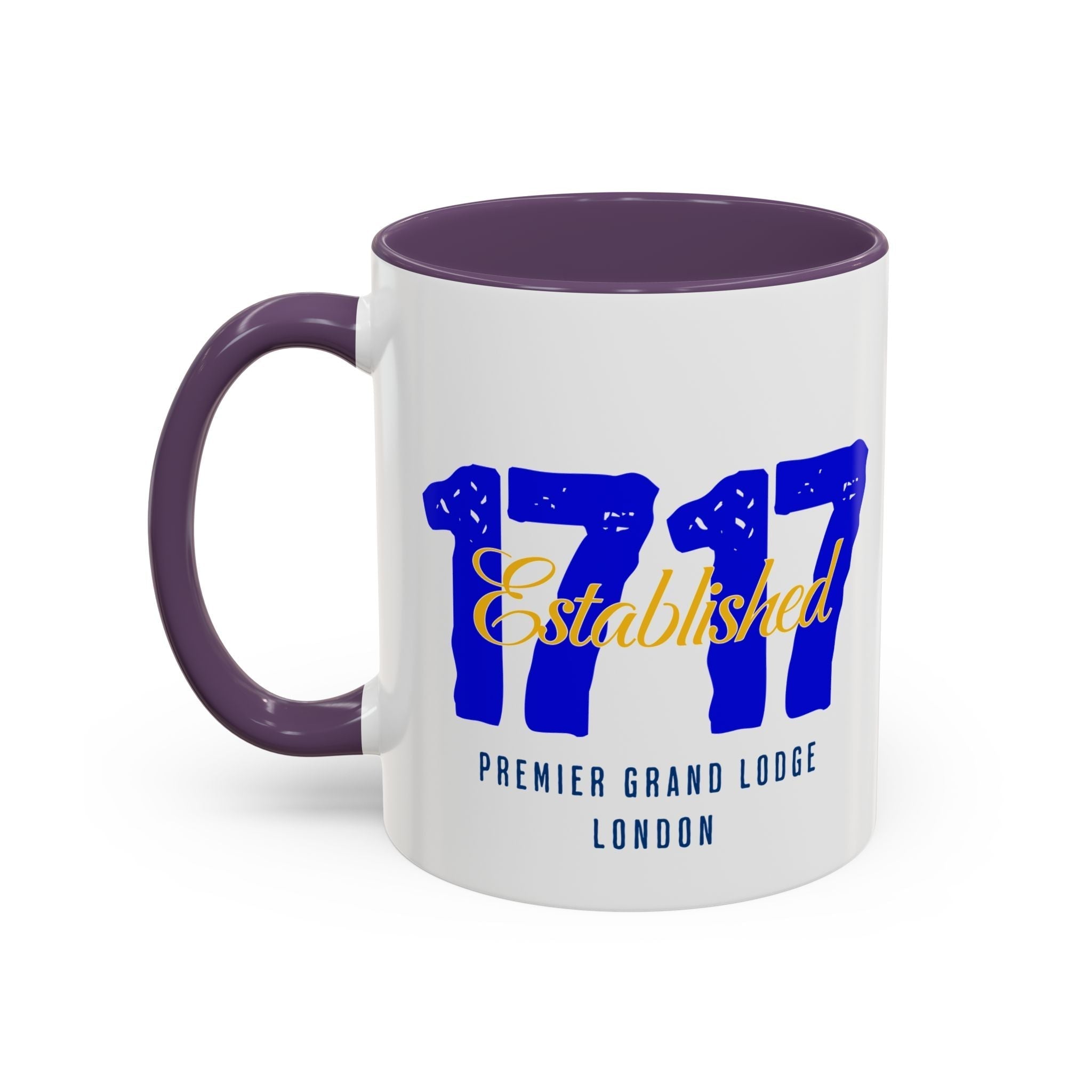 ESTABLISHED 1717 MASONIC CERAMIC MUG - Riverside Regalia