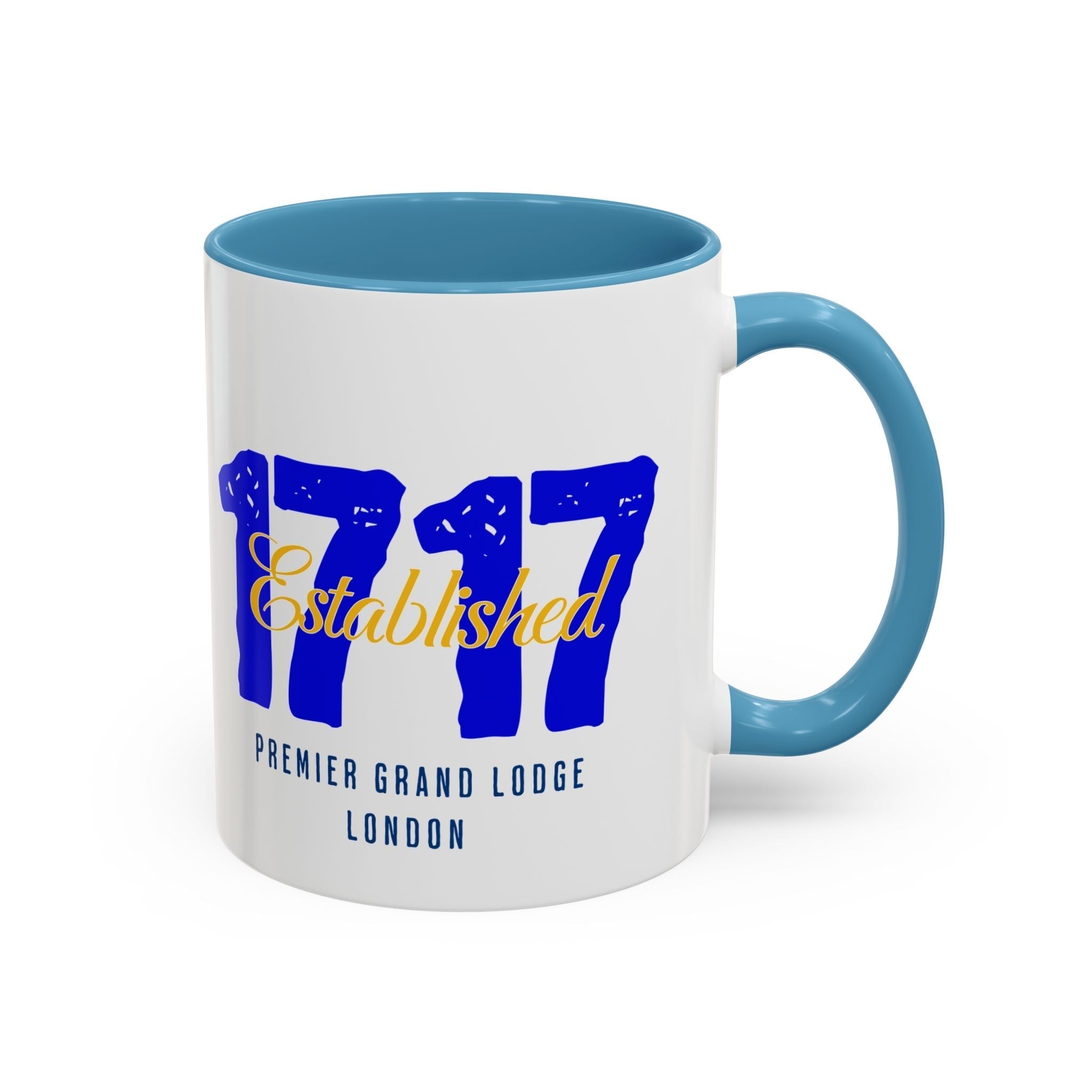 ESTABLISHED 1717 MASONIC CERAMIC MUG - Riverside Regalia