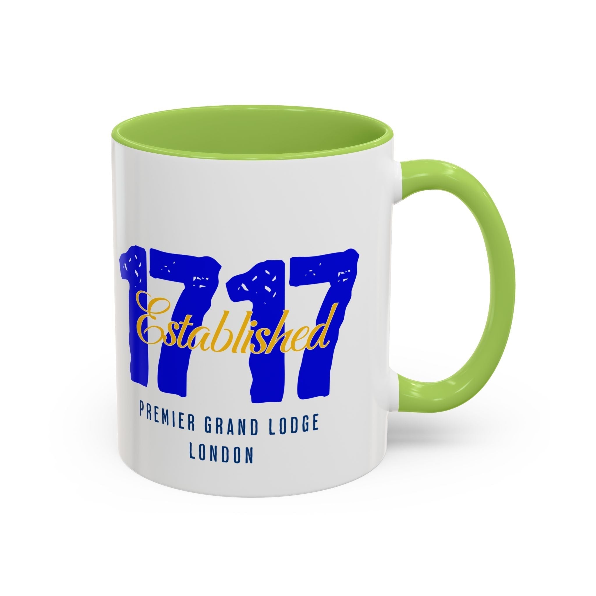 ESTABLISHED 1717 MASONIC CERAMIC MUG - Riverside Regalia