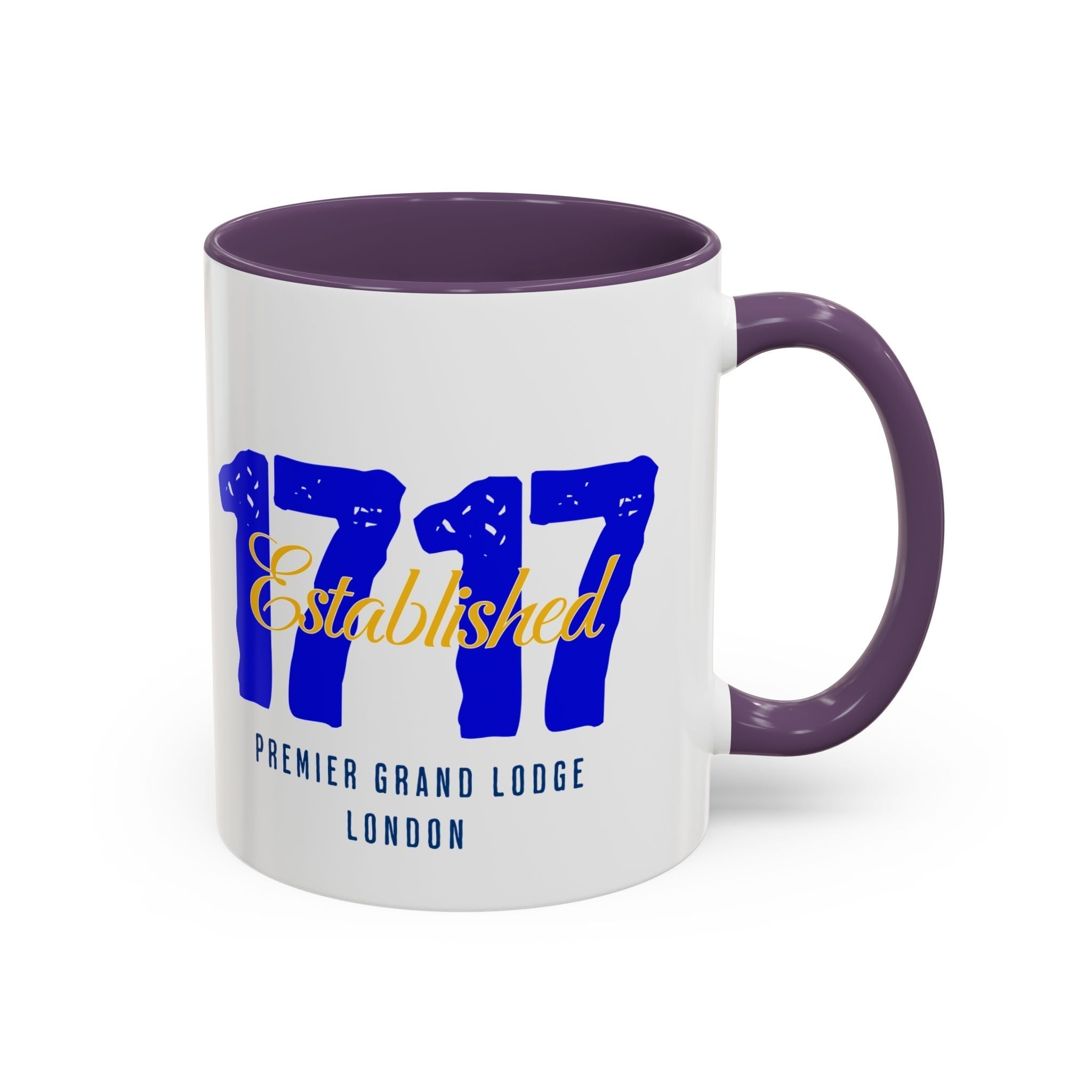 ESTABLISHED 1717 MASONIC CERAMIC MUG - Riverside Regalia