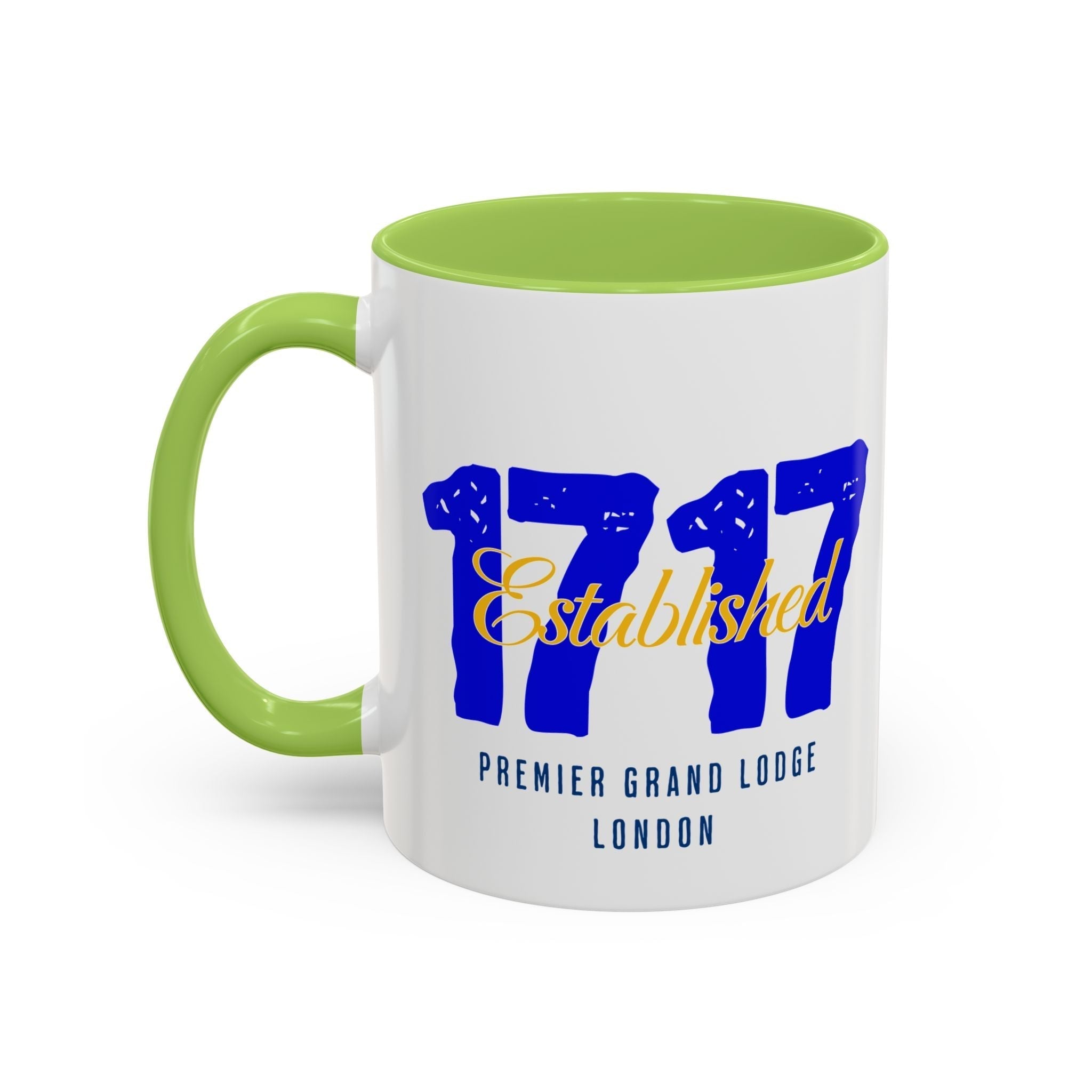 ESTABLISHED 1717 MASONIC CERAMIC MUG - Riverside Regalia