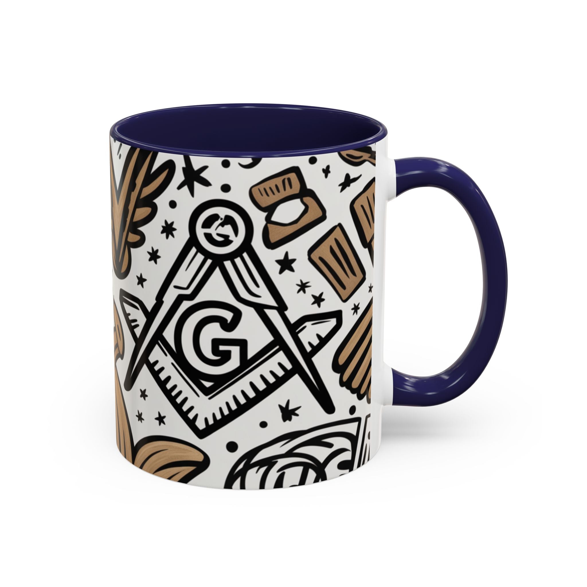 READY-TO-GO STYLISH MASONIC MUG – 11oz - Riverside Regalia