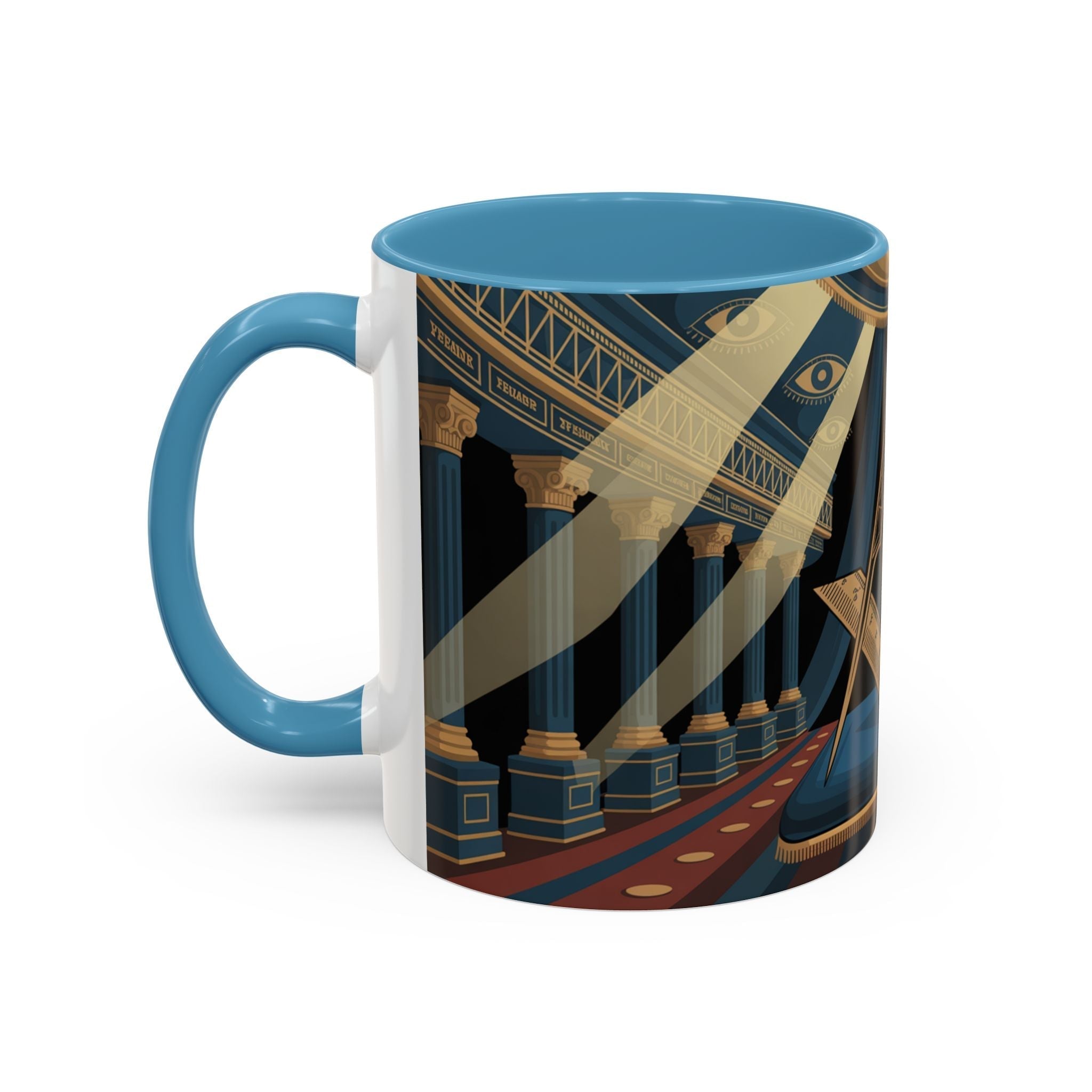 READY-TO-GO RITUAL DESIGN MASONIC MUG – 11oz - Riverside Regalia