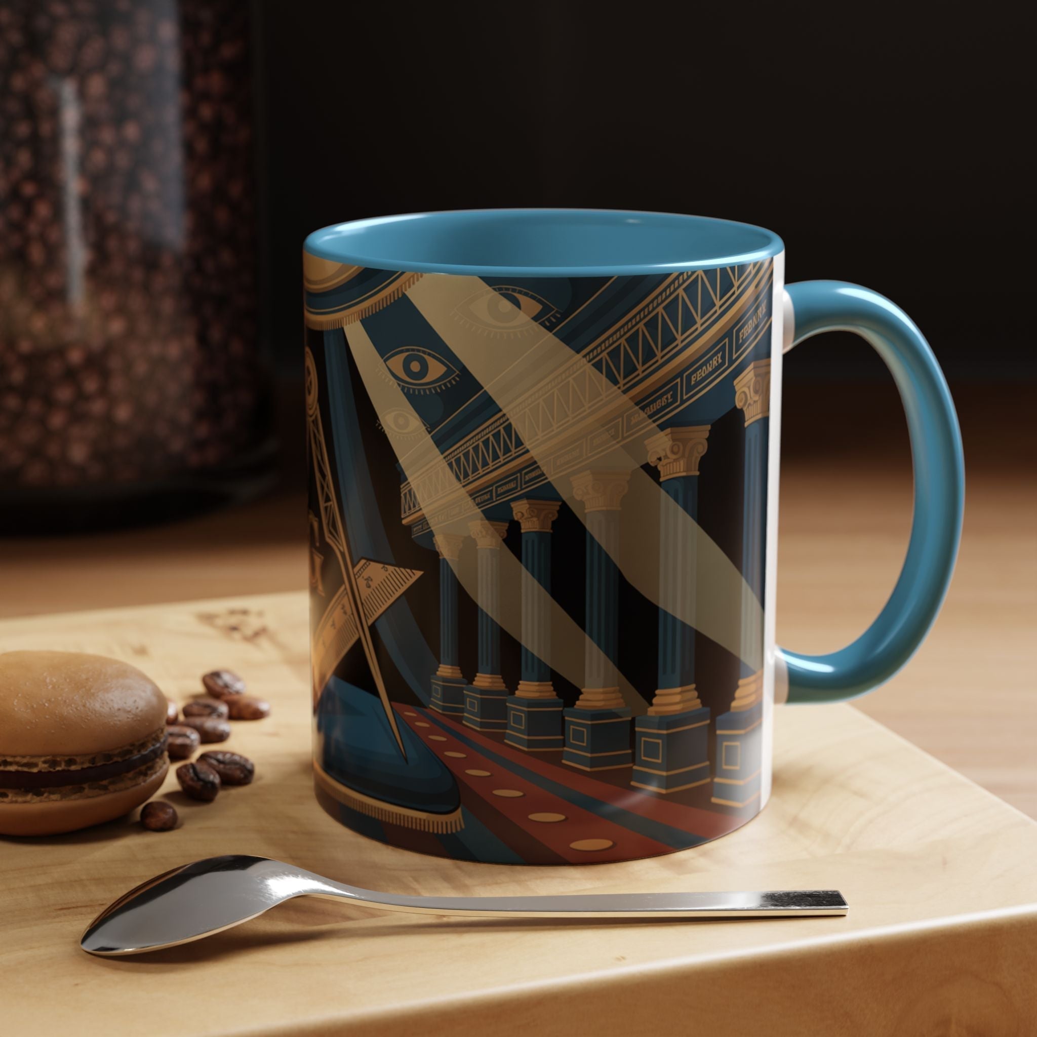 READY-TO-GO RITUAL DESIGN MASONIC MUG – 11oz - Riverside Regalia