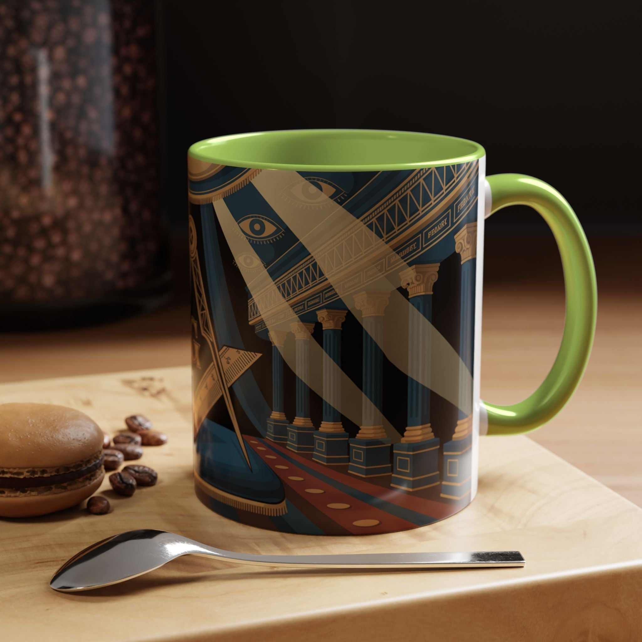 READY-TO-GO RITUAL DESIGN MASONIC MUG – 11oz - Riverside Regalia