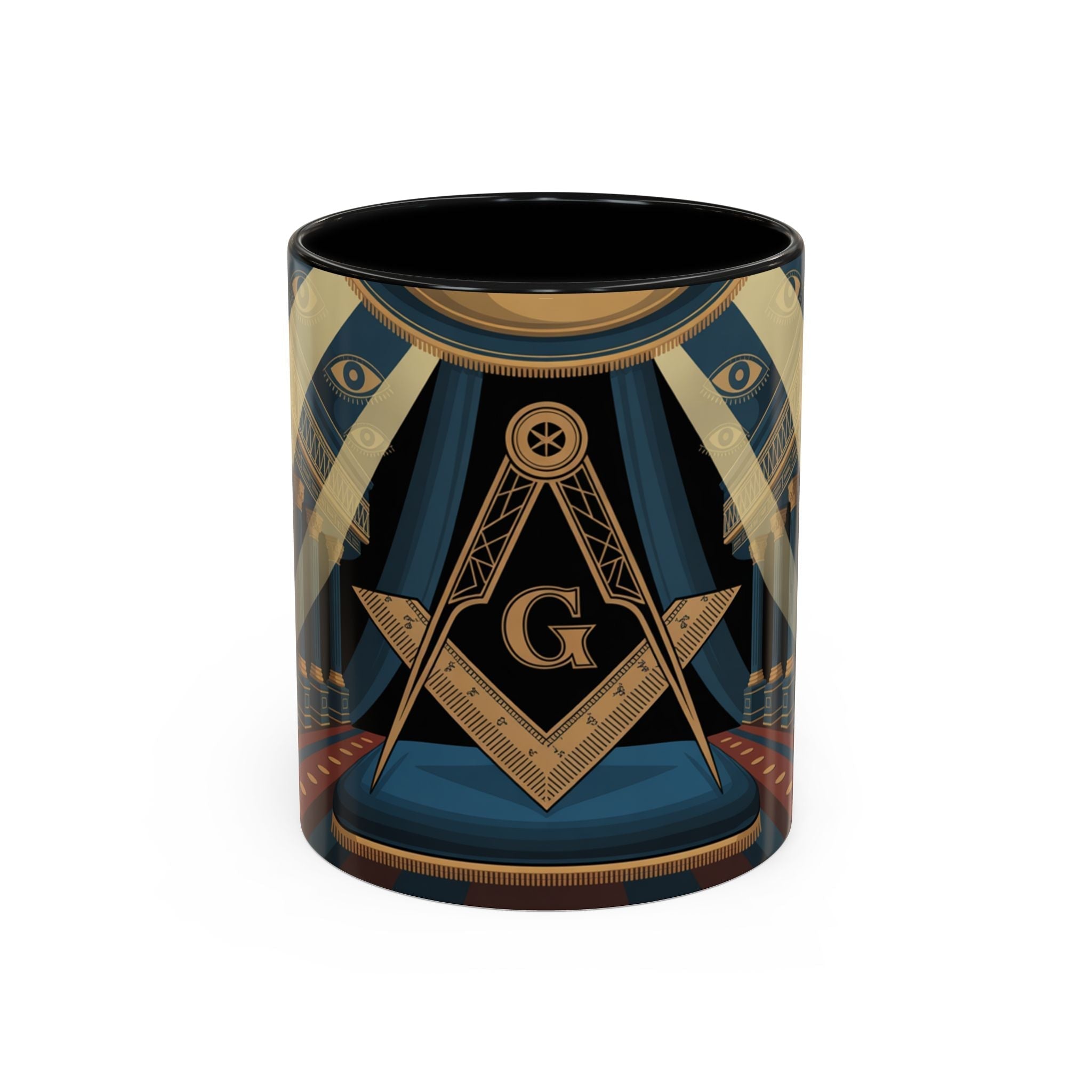 READY-TO-GO RITUAL DESIGN MASONIC MUG – 11oz