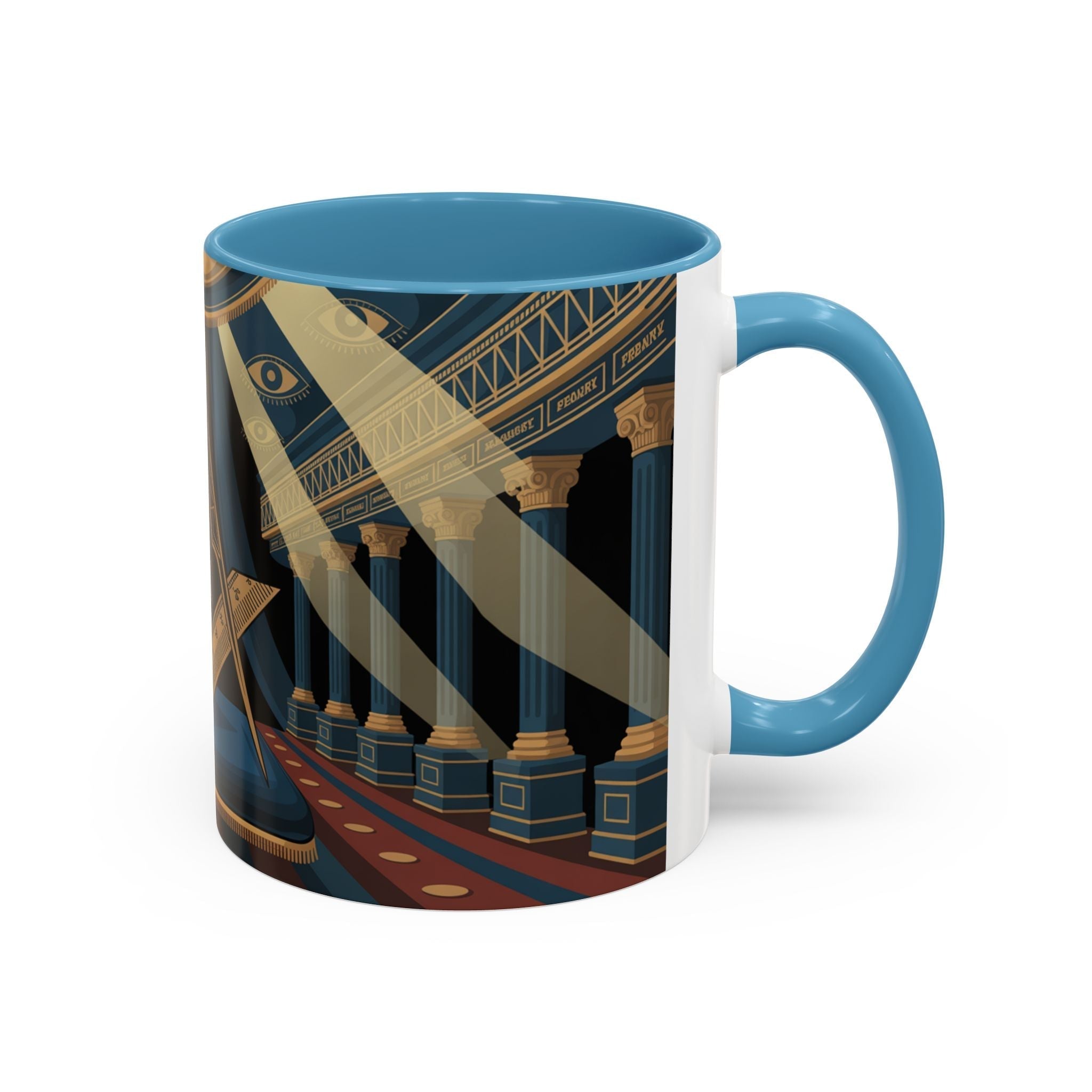 READY-TO-GO RITUAL DESIGN MASONIC MUG – 11oz - Riverside Regalia