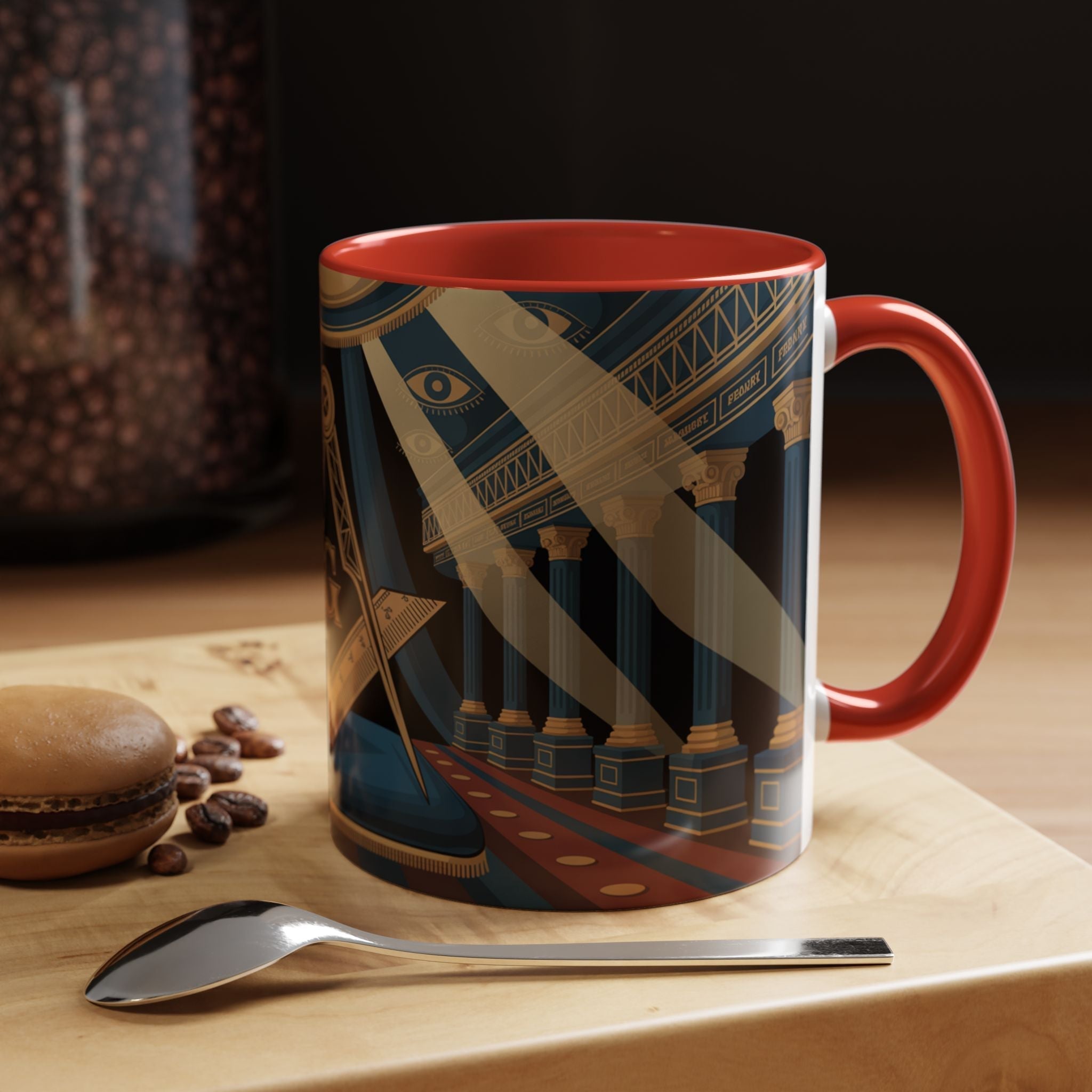 READY-TO-GO RITUAL DESIGN MASONIC MUG – 11oz - Riverside Regalia