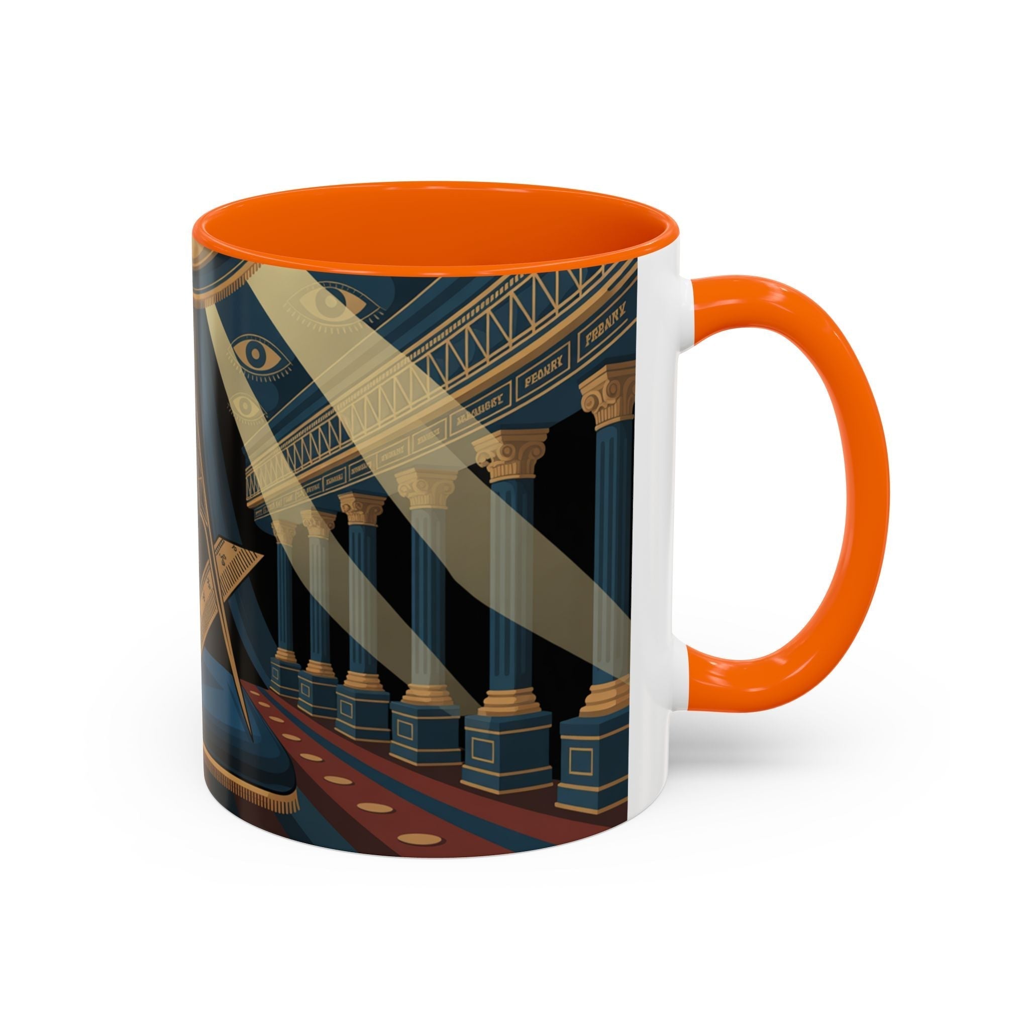 READY-TO-GO RITUAL DESIGN MASONIC MUG – 11oz - Riverside Regalia