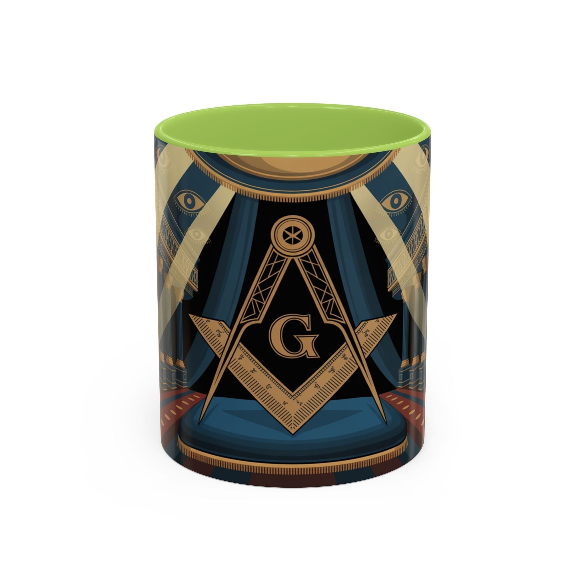 READY-TO-GO RITUAL DESIGN MASONIC MUG – 11oz - Riverside Regalia