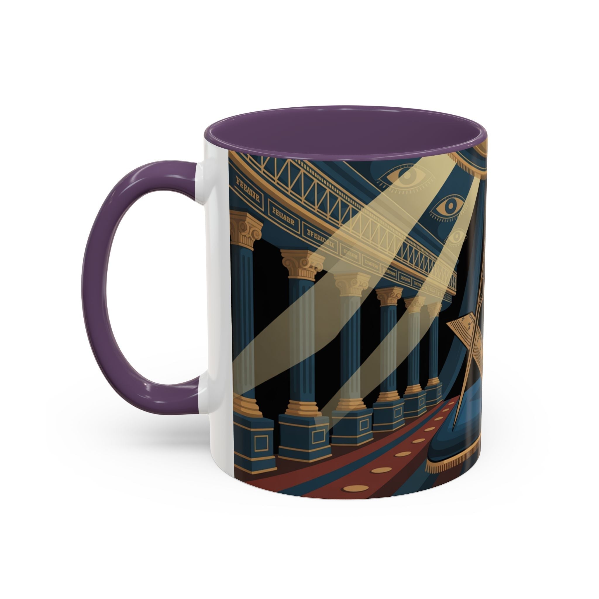 READY-TO-GO RITUAL DESIGN MASONIC MUG – 11oz - Riverside Regalia
