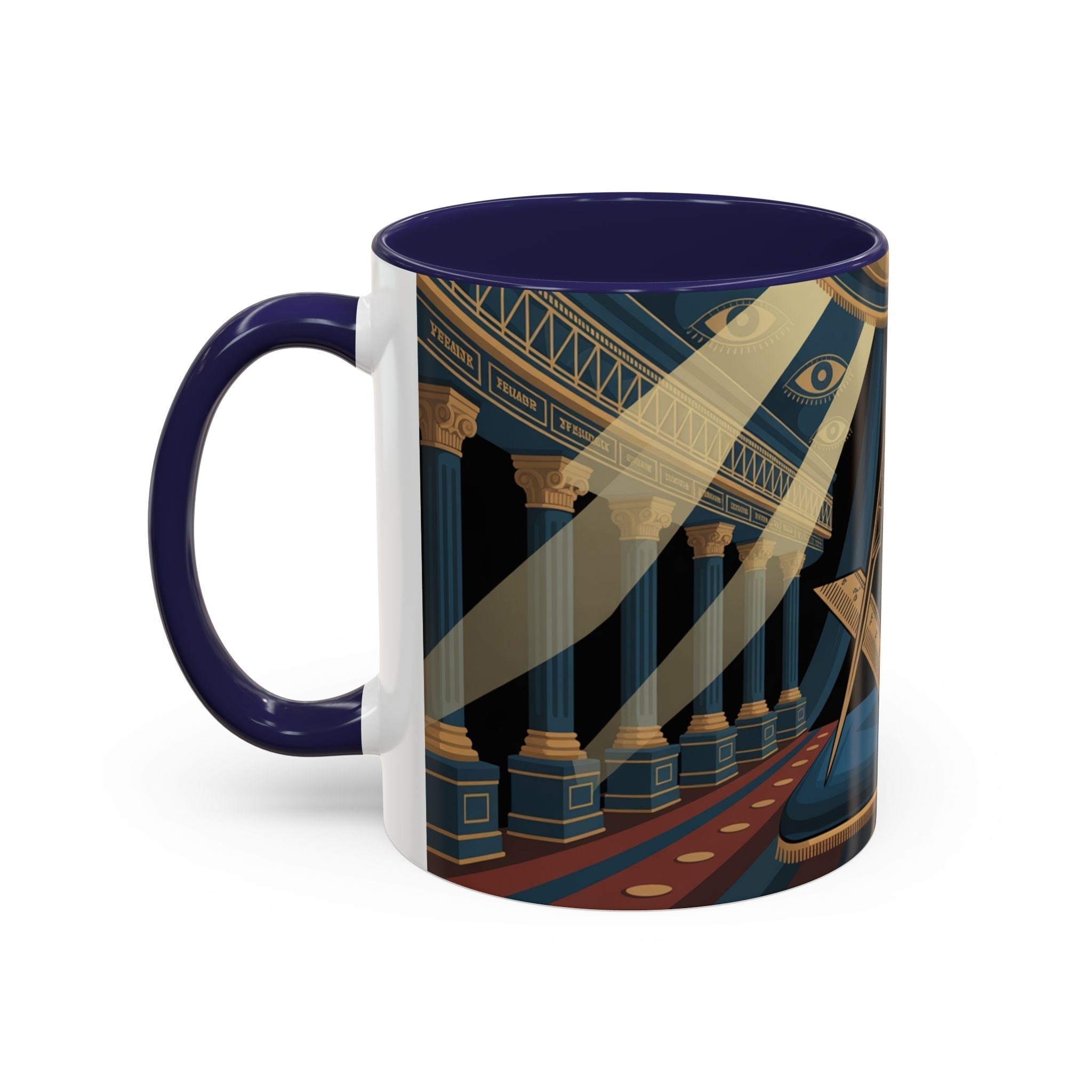 READY-TO-GO RITUAL DESIGN MASONIC MUG – 11oz - Riverside Regalia