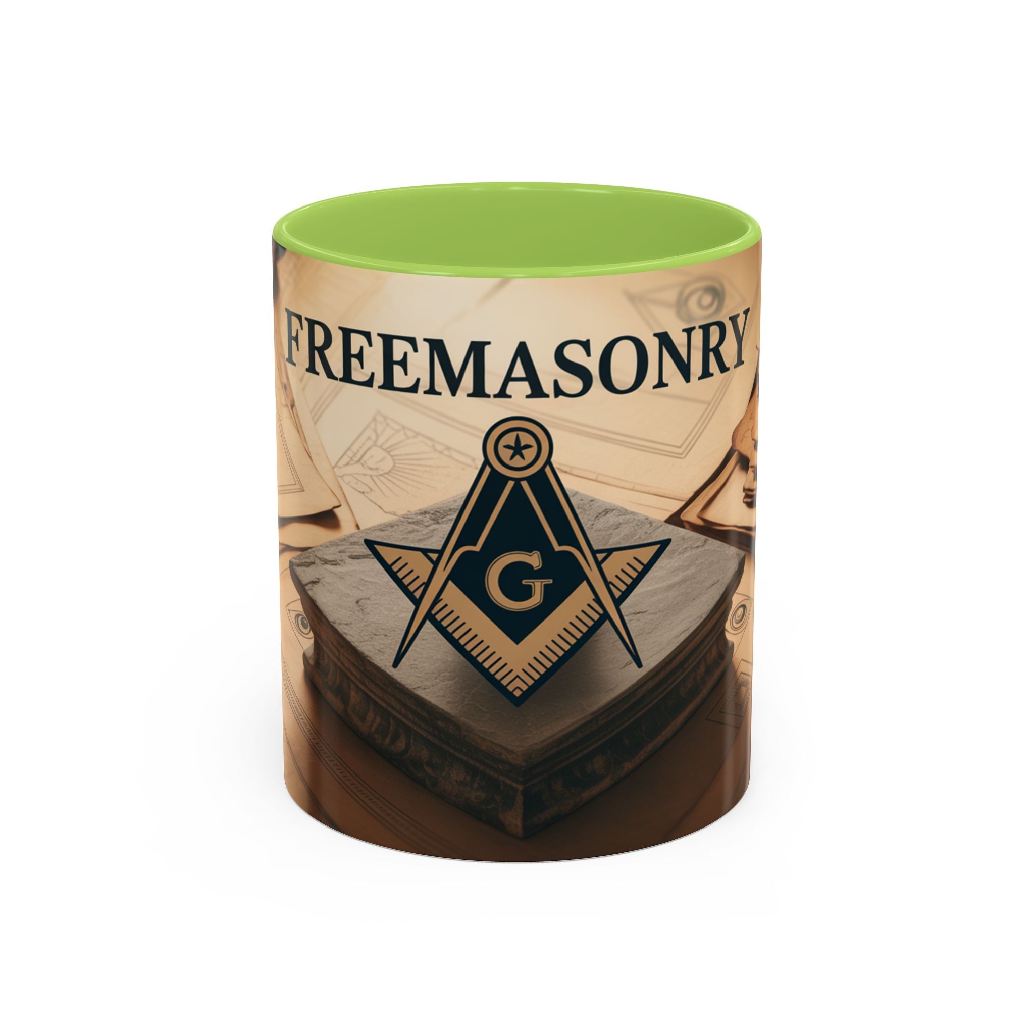 READY-TO-GO CEREMONIAL MASONIC MUG - 11oz - Riverside Regalia