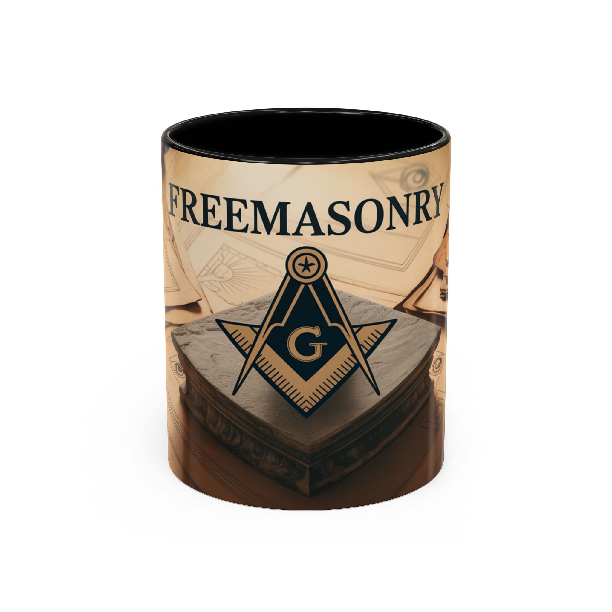 READY-TO-GO CEREMONIAL MASONIC MUG - 11oz