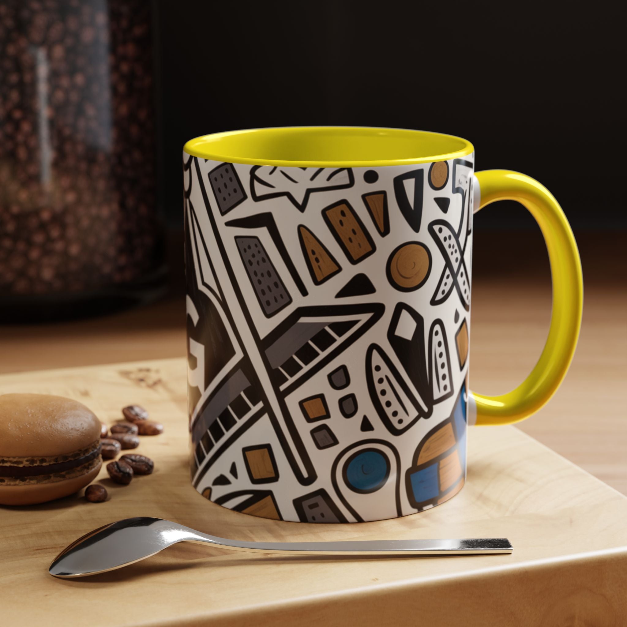 READY-TO-GO GEOMETRIC MASONIC MUG – 11oz - Riverside Regalia