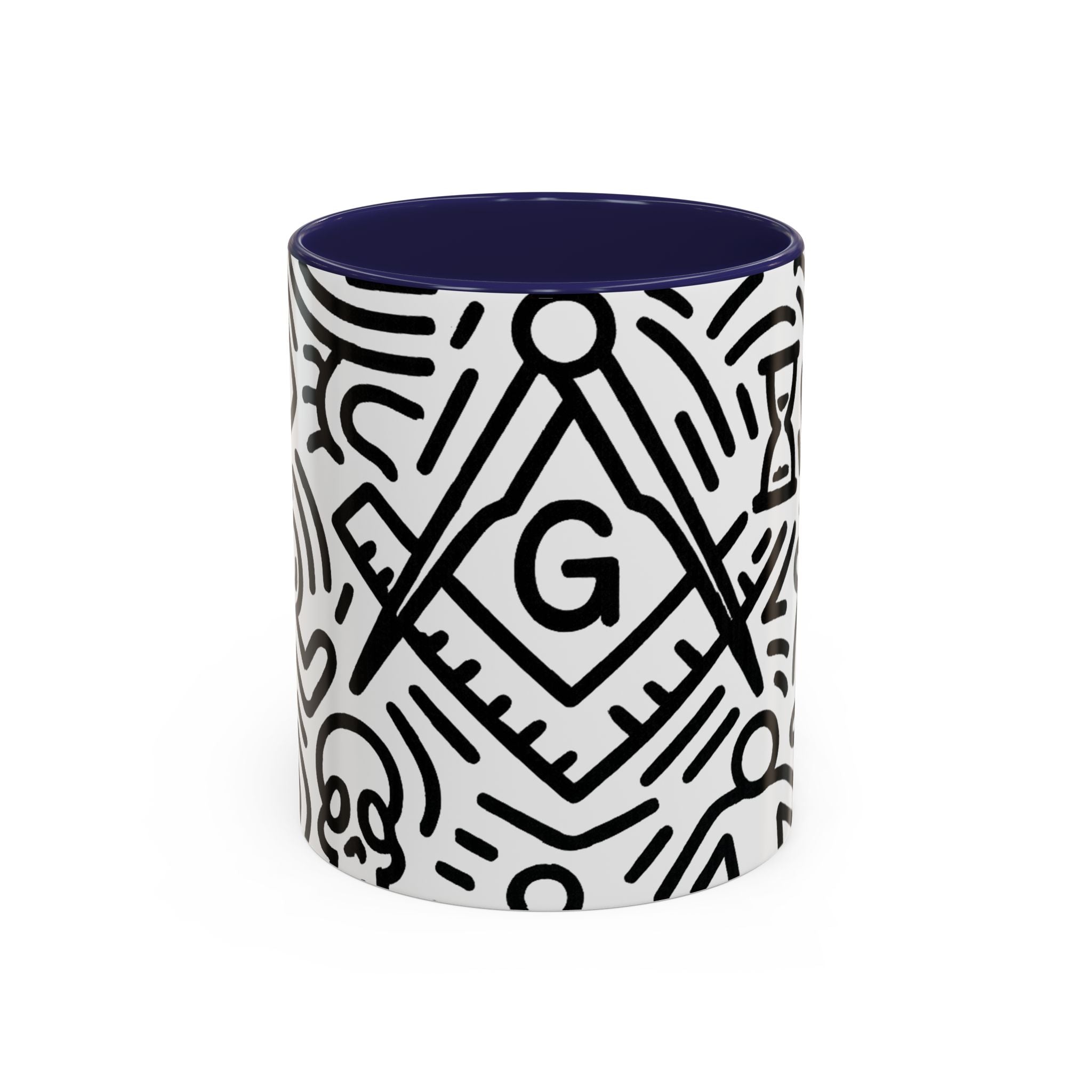 READY-TO-GO SQUARE & COMPASSES MUG – 11oz