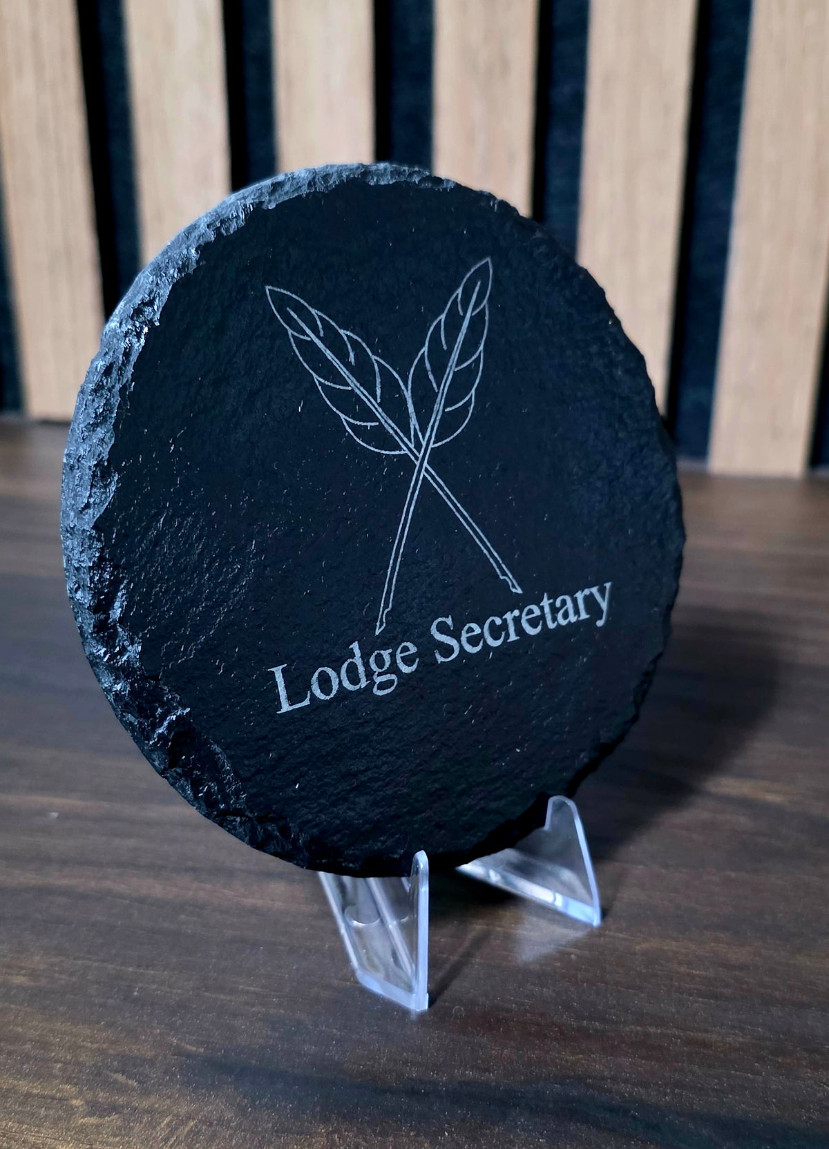 LODGE SECRETARY COASTER - Riverside Regalia