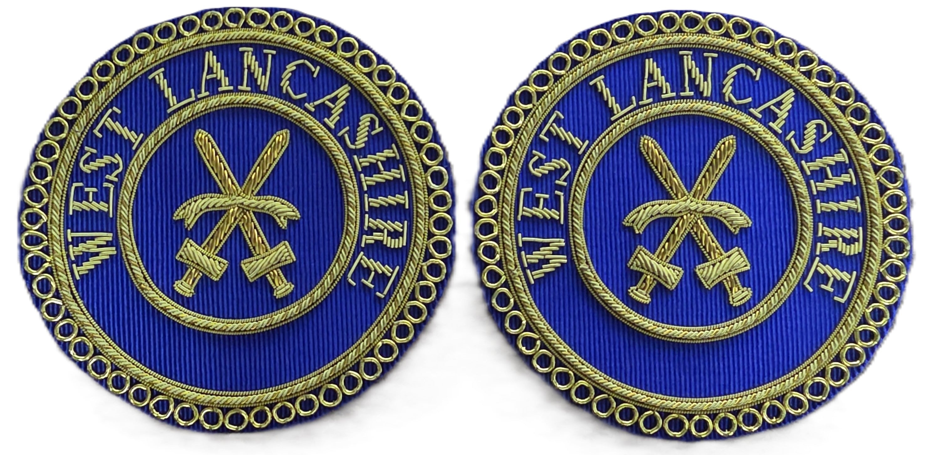 CRAFT PROVINCIAL GAUNTLET CUFF BADGES (Pair)