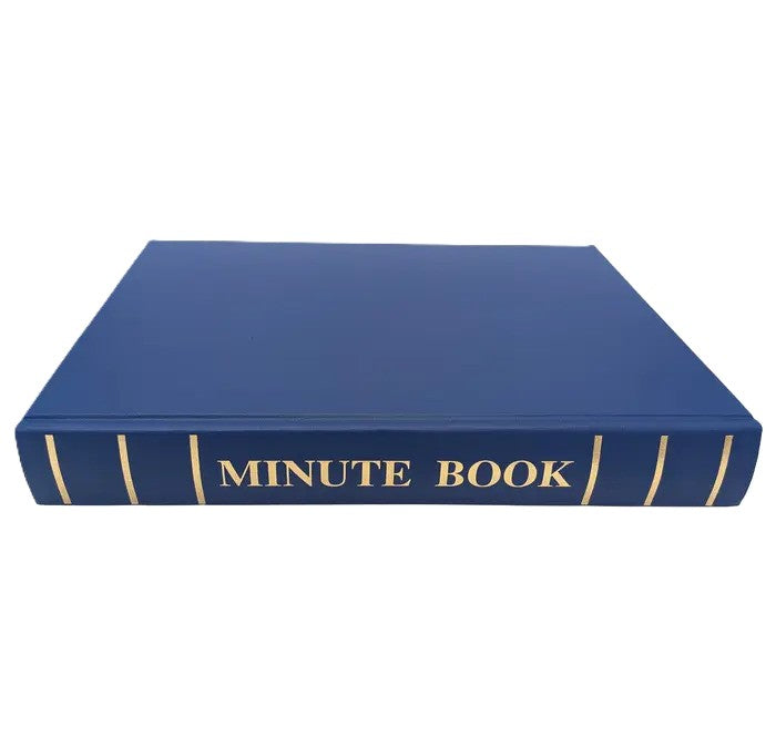 CRAFT MINUTE BOOK (SKELETON STYLE WITH GUARDS)