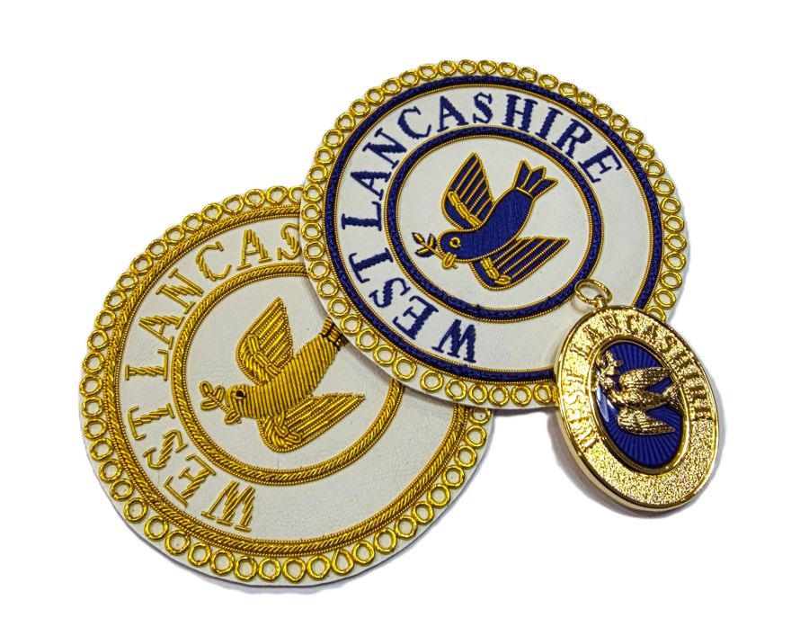 CRAFT PROVINCIAL & DISTRICT APRON BADGES & COLLAR JEWEL