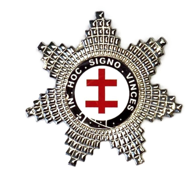 KNIGHTS TEMPLAR PRECEPTOR BREAST STAR