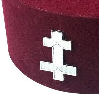 KNIGHTS TEMPLAR PRECEPTOR CAP BADGE