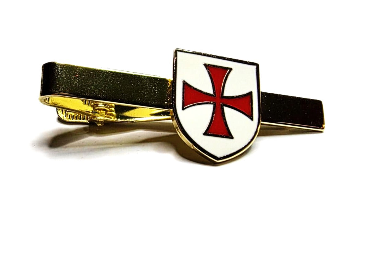 KNIGHTS TEMPLAR SHIELD CUFFLINK SET