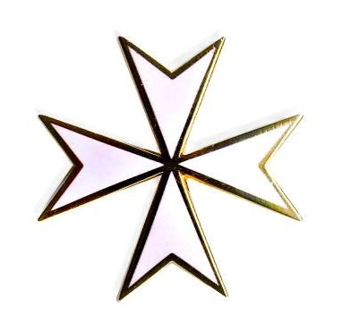 KNIGHTS OF MALTA CAP BADGE
