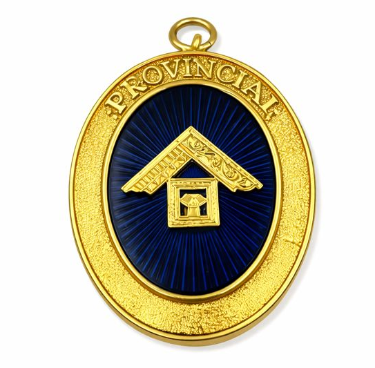 LADY FREEMASON CRAFT PROVINCIAL PAST RANK COLLAR JEWEL