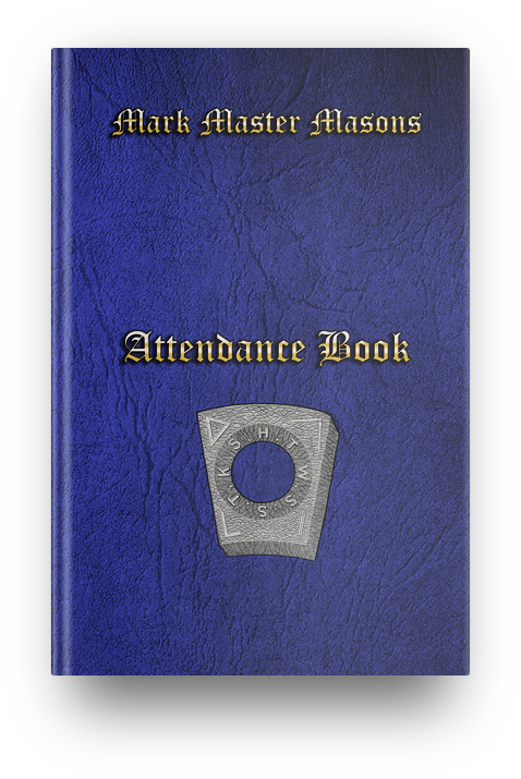 MASONIC ATTENDANCE BOOK - MARK MASON