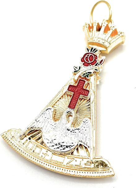 ROSE CROIX 18TH DEGREE COLLAR JEWEL