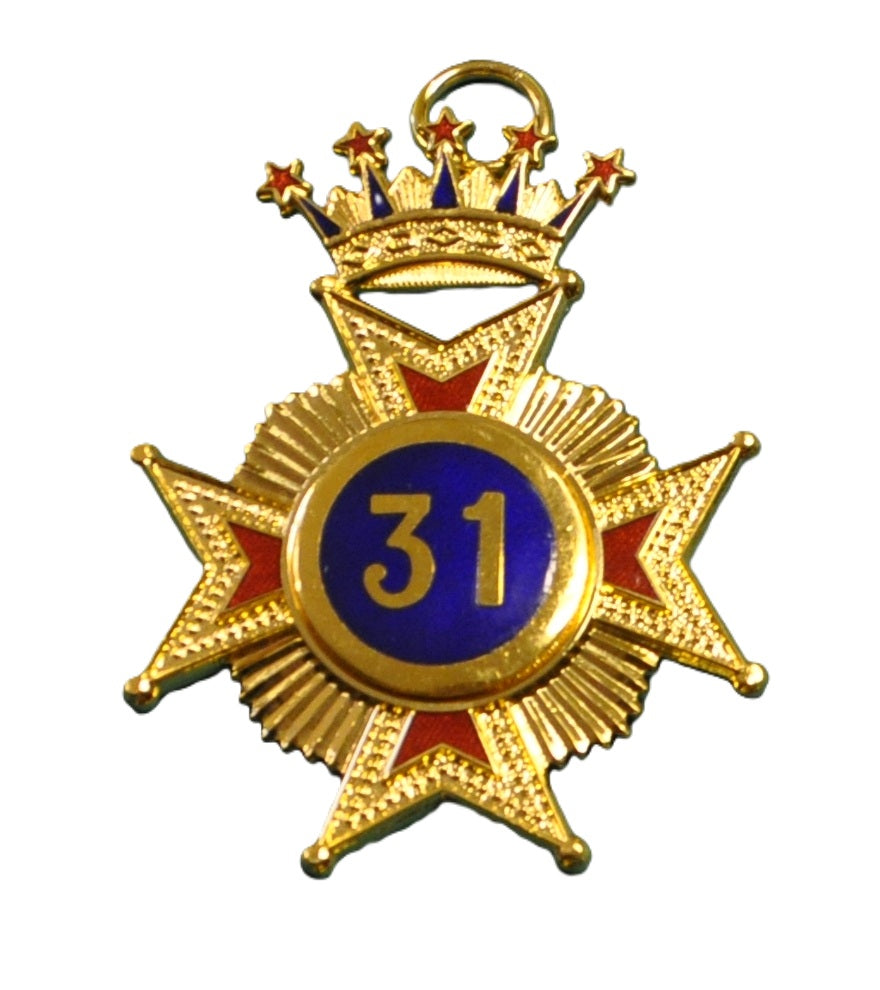 ROSE CROIX 31ST DEGREE STAR JEWEL