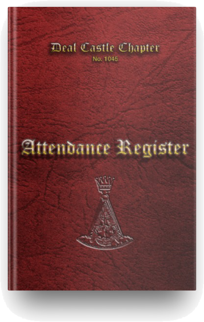 MASONIC ATTENDANCE BOOK - ROSE CROIX