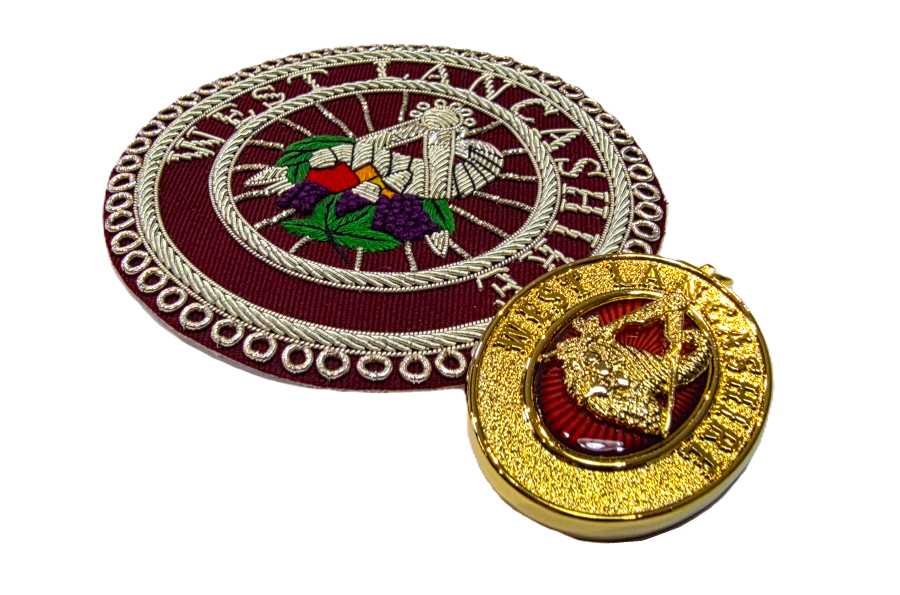 CRAFT PROVINCIAL & DISTRICT STEWARD APRON BADGE & COLLAR JEWEL