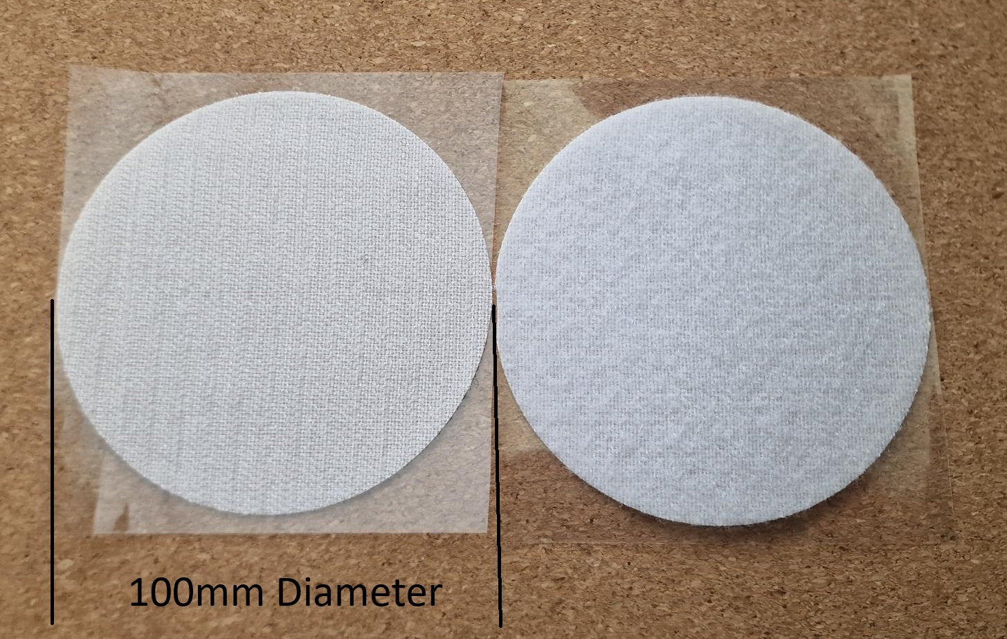 APRON BADGE HOOK & LOOP STICKY PAD