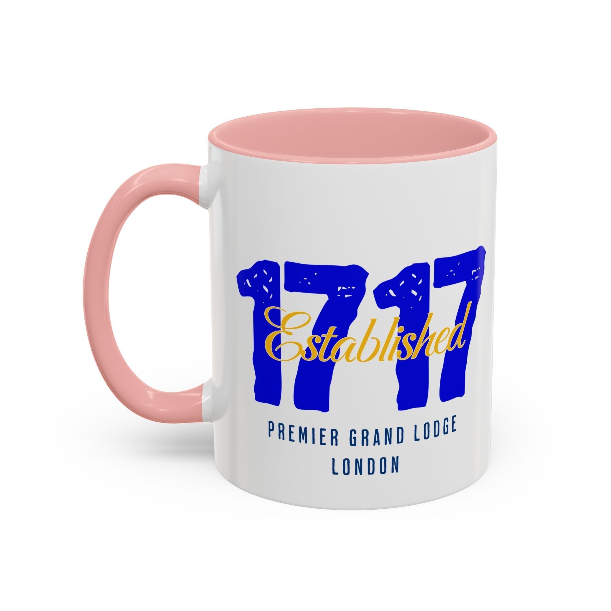 ESTABLISHED 1717 MASONIC CERAMIC MUG - Riverside Regalia