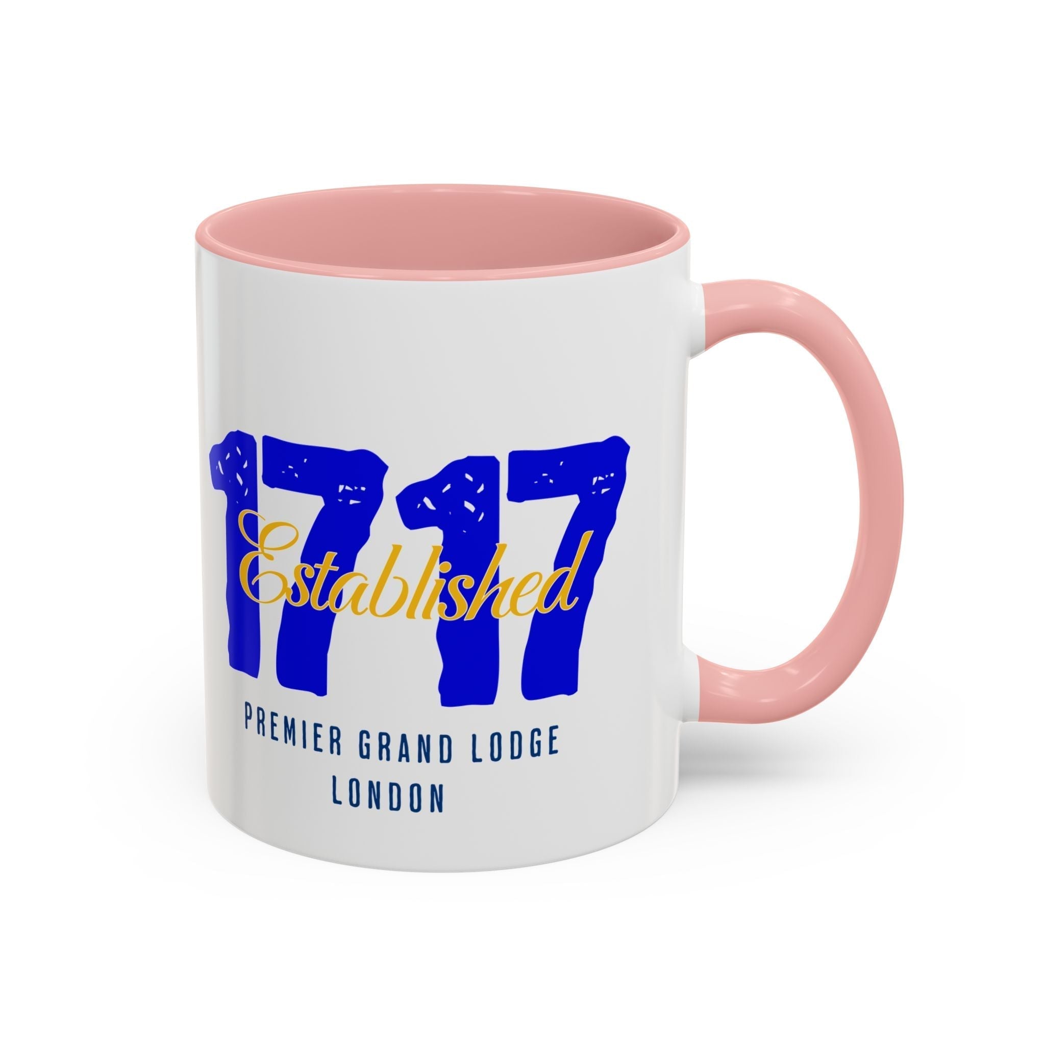 ESTABLISHED 1717 MASONIC CERAMIC MUG - Riverside Regalia