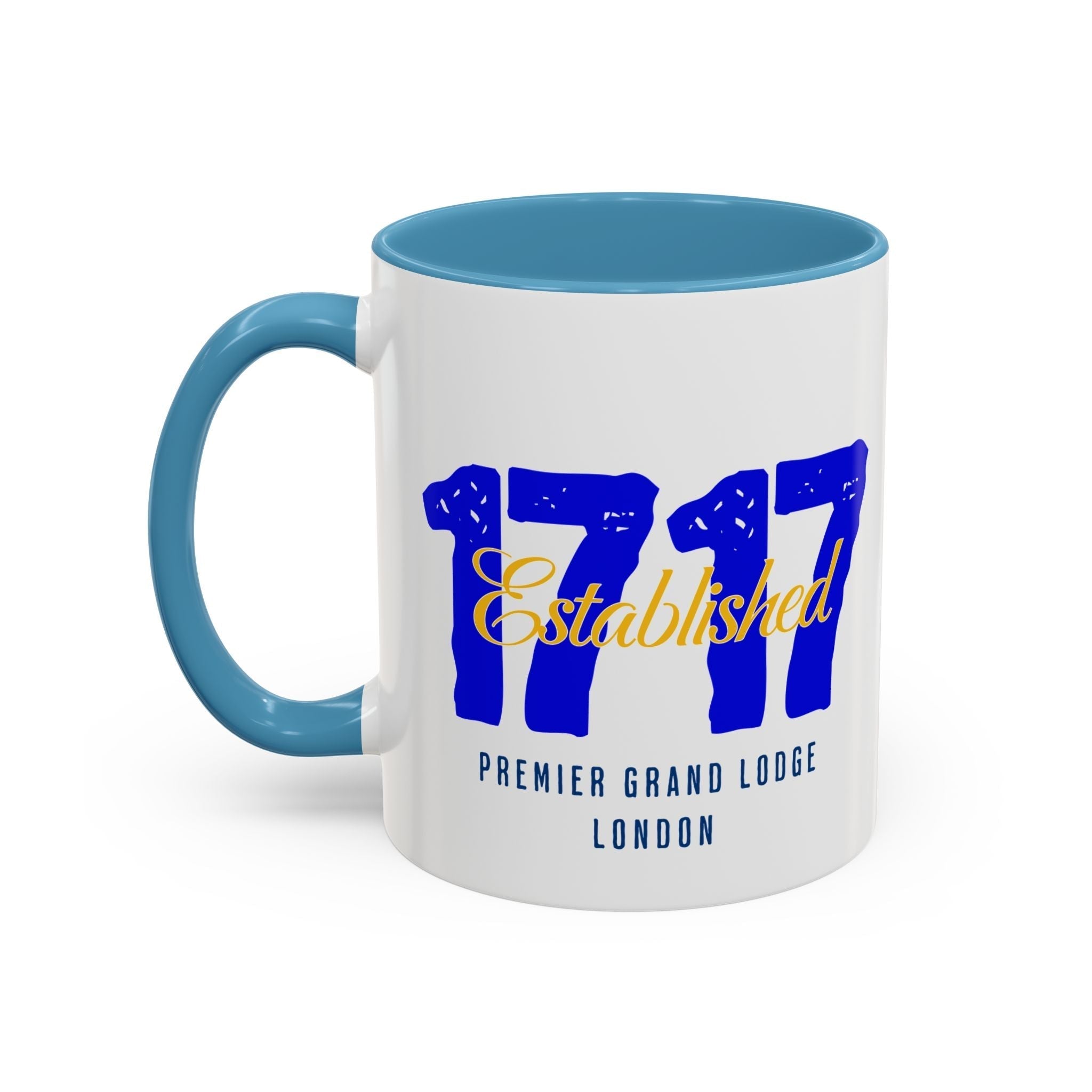 ESTABLISHED 1717 MASONIC CERAMIC MUG - Riverside Regalia