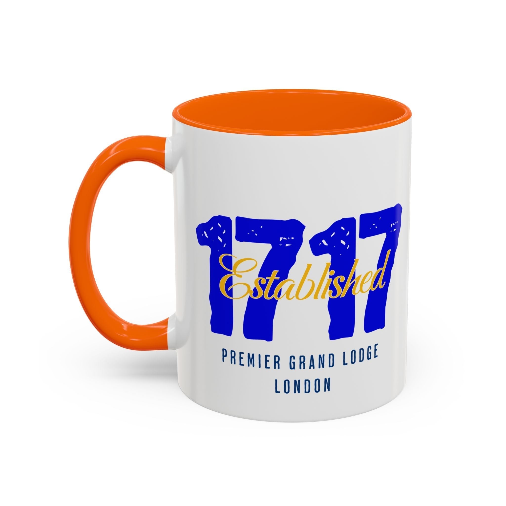 ESTABLISHED 1717 MASONIC CERAMIC MUG - Riverside Regalia