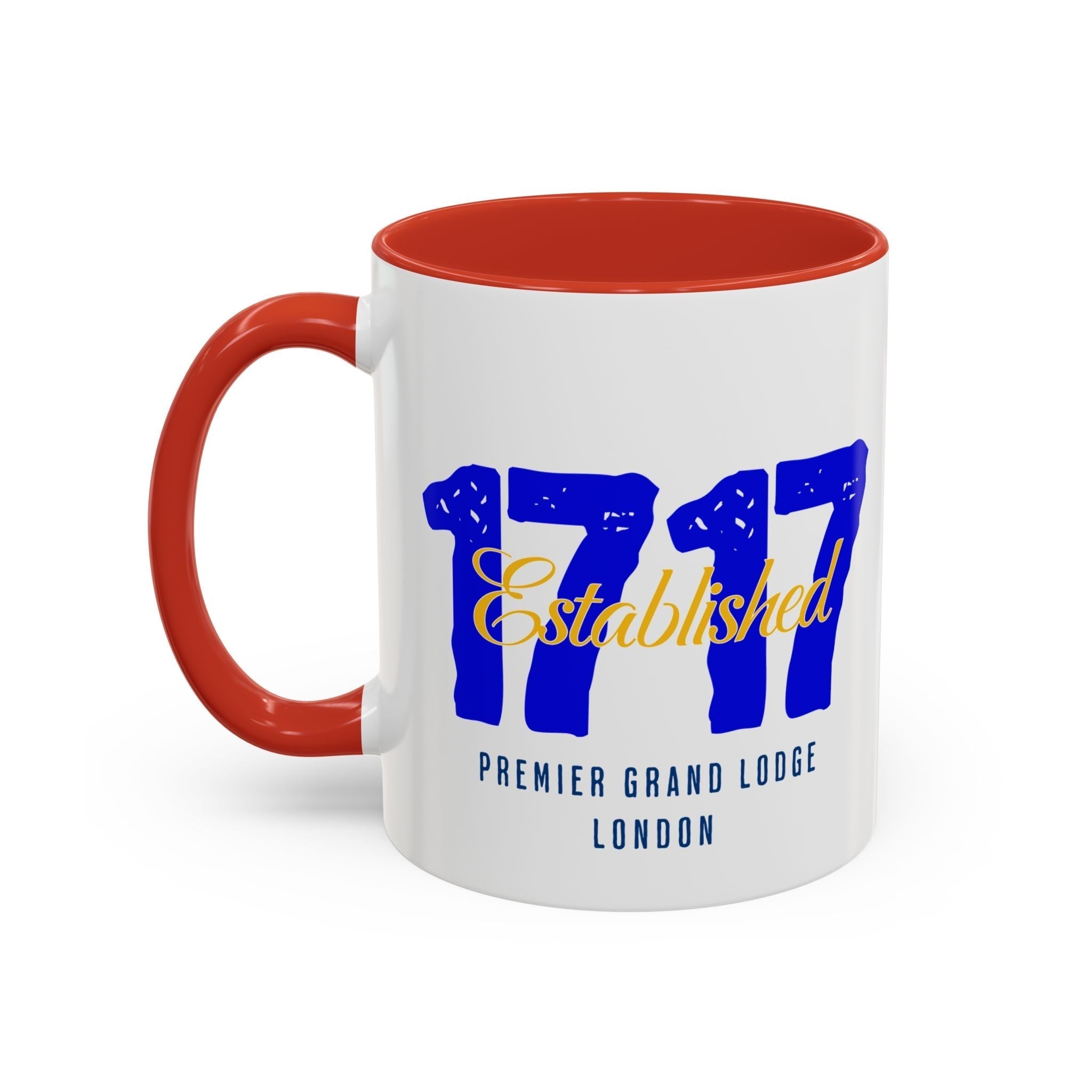 ESTABLISHED 1717 MASONIC CERAMIC MUG - Riverside Regalia